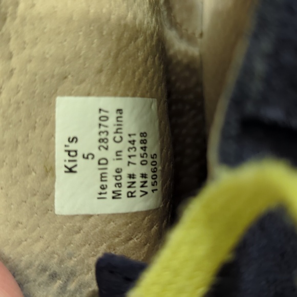 L.L. Bean Kids Sz 5 Women's Sz 7 Blue Suede Chukka Ankle Boots - Picture 10 of 10